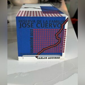 José Cuervo wooden art box only 2013 collection